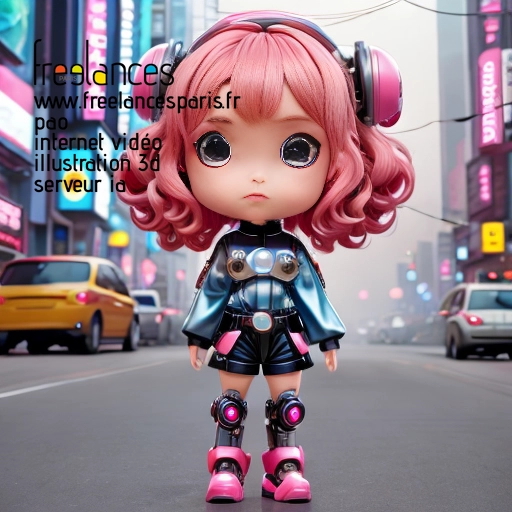 Pao mise en page internet vidéo illustration 3d serveur IA générative AI freelance paris studio de création magazines QTTQSZO0